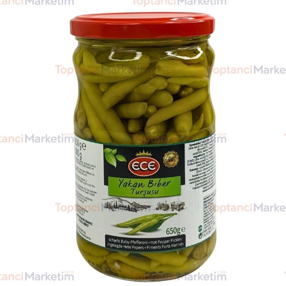 Ece 660 Gr Yakan(Sivri) Biber Turşusu