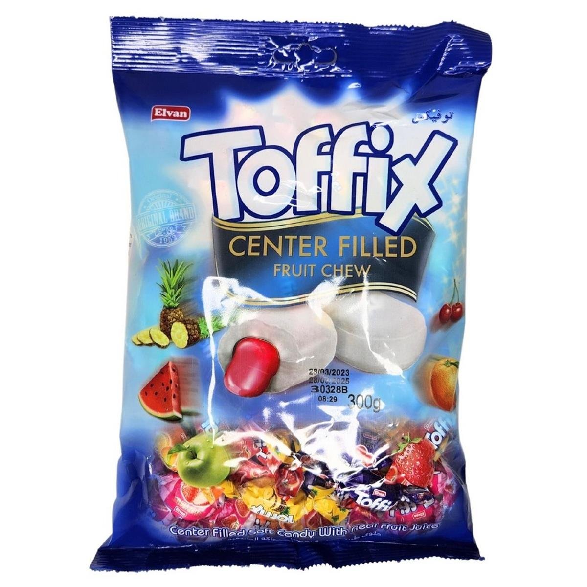 Elvan Toffix Dolgulu Şeker Karma 300 Gr 
