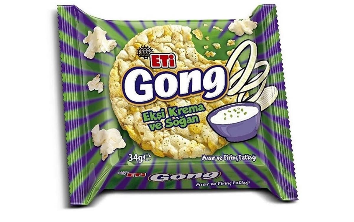 Eti Gong Ekşi Krema ve Soğan 34 gr 