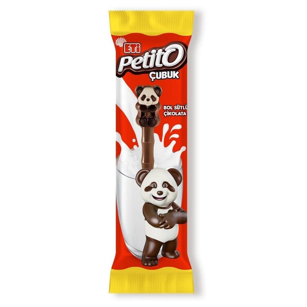 Eti Petito Çubuk 15 Gr Bol Sütlü Çikolata x12 li Paket