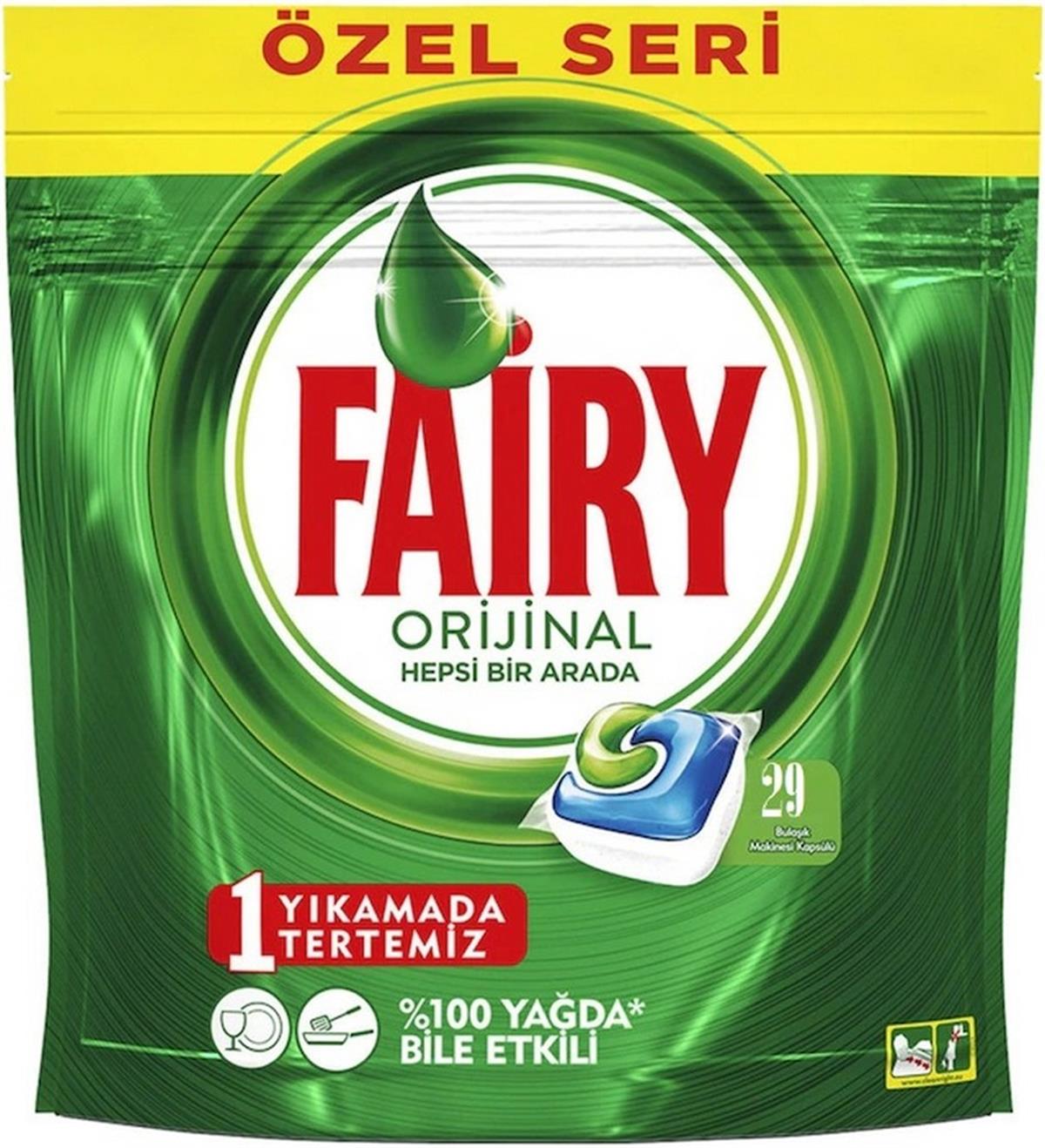 Fairy Hepsi Bir Arada Orijinal 29 lu Tablet