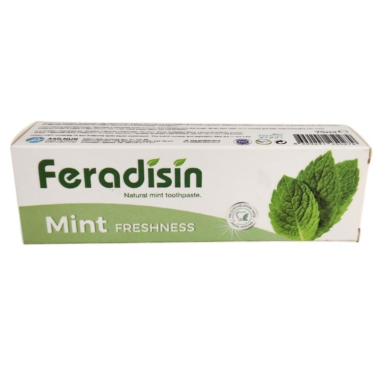 Feradisin Diş Macunu Nane 75 Ml