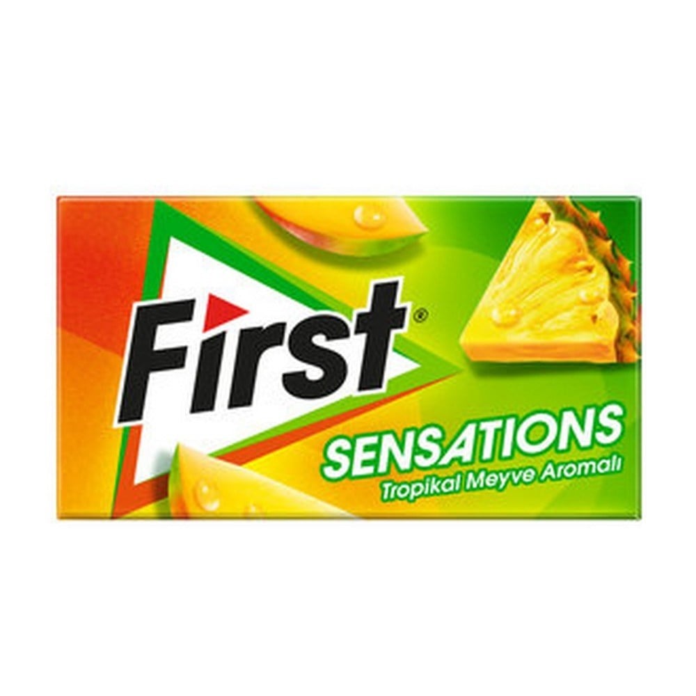First Sensations Tropikal Sakız x12 li Paket