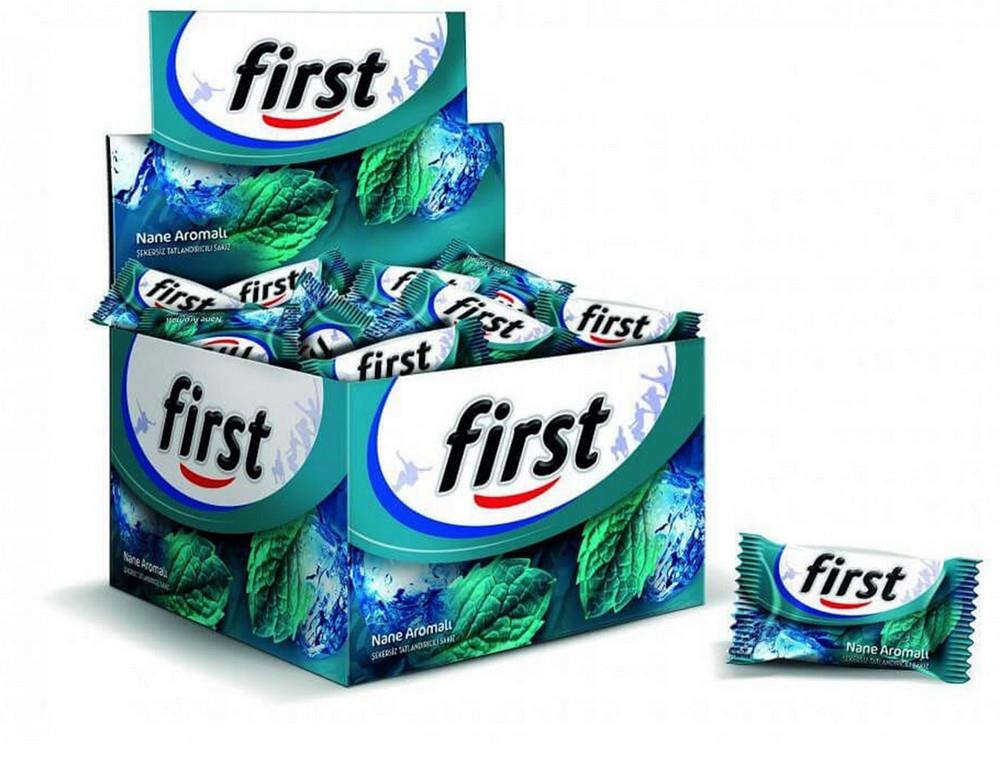 First Tekli Sakız Nane Aromalı 1,7 Gr 200 lü Paket