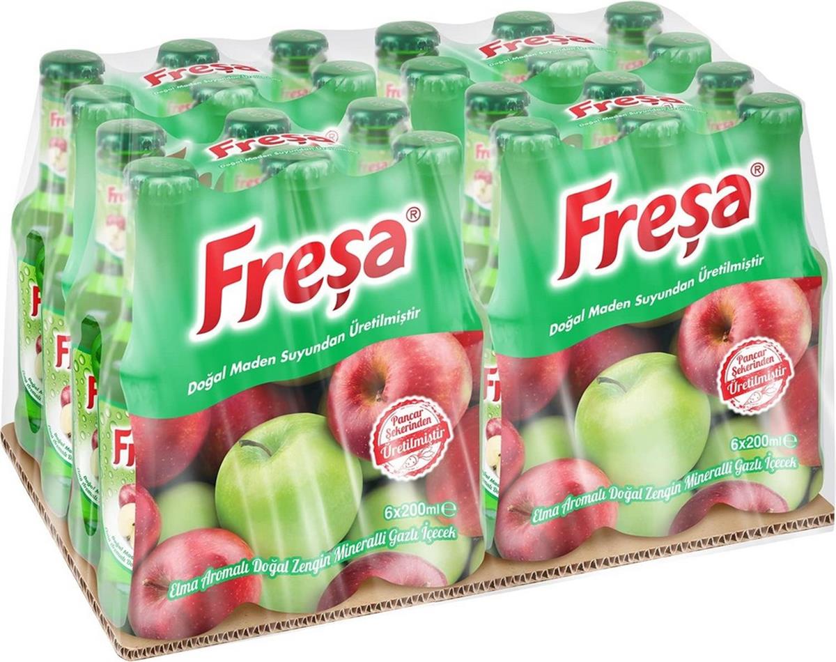 Freşa Elma Aromalı Maden Suyu 200 Ml 