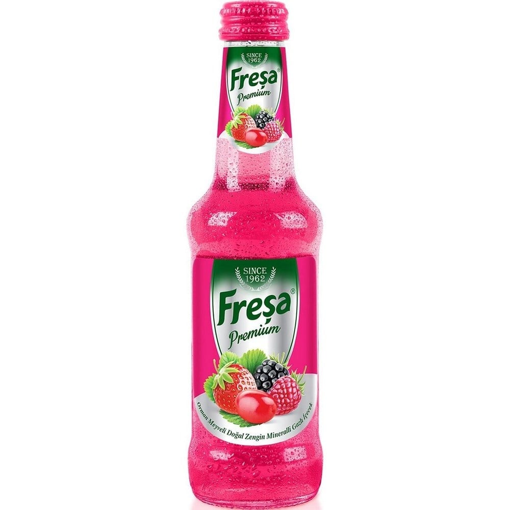 Freşa Premium Orman Meyv. Maden Suyu 250 Ml x24 lü Koli