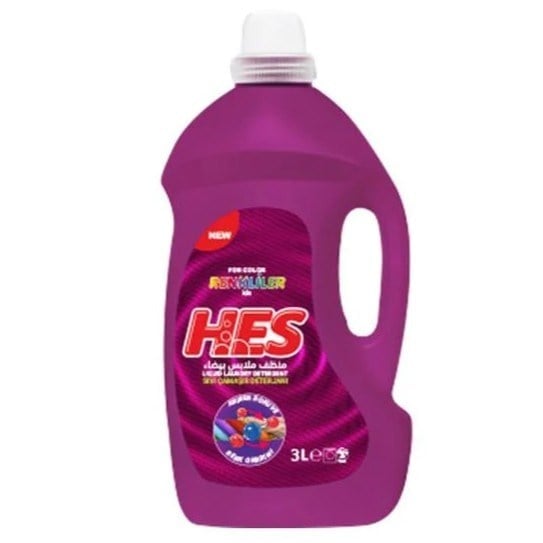 Hes 3 Lt Sıvı Çamaşır Deterjanı Renkliler