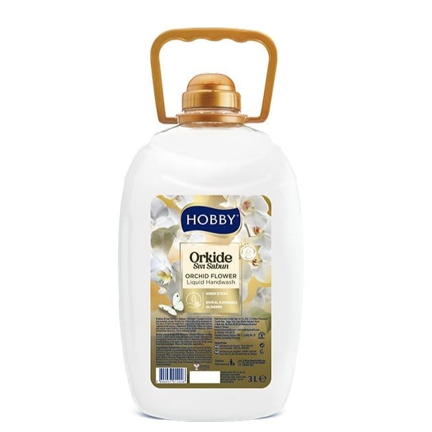 Hobby 3 Lt Sıvı Sabun Orkide x4 lü Koli