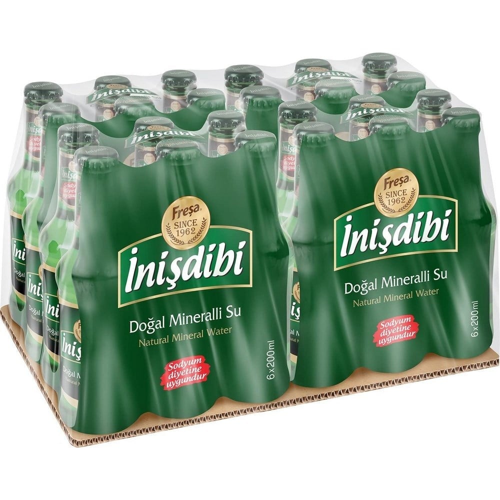 İnişdibi Maden Suyu 200 ml  x24 lü Koli