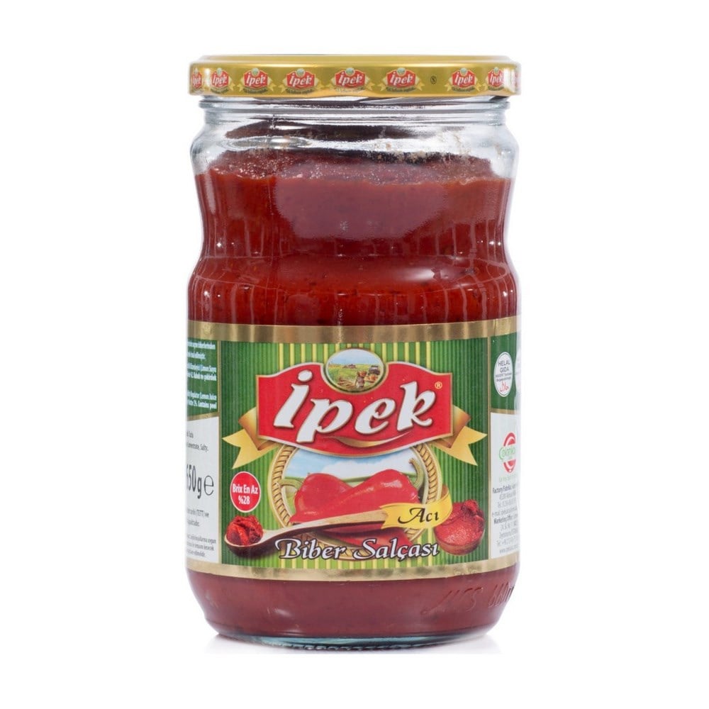 İpek 650 gr Acı Biber Salçası