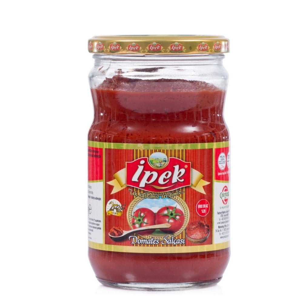 İpek 650 Gr Domates Salçası