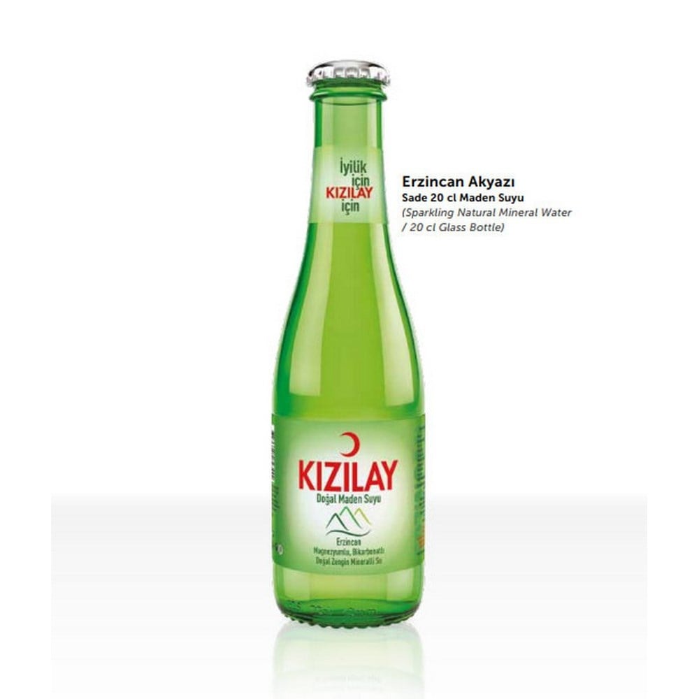 Kızılay 200 Ml Maden Suyu (Erzincan) x24 lü Koli