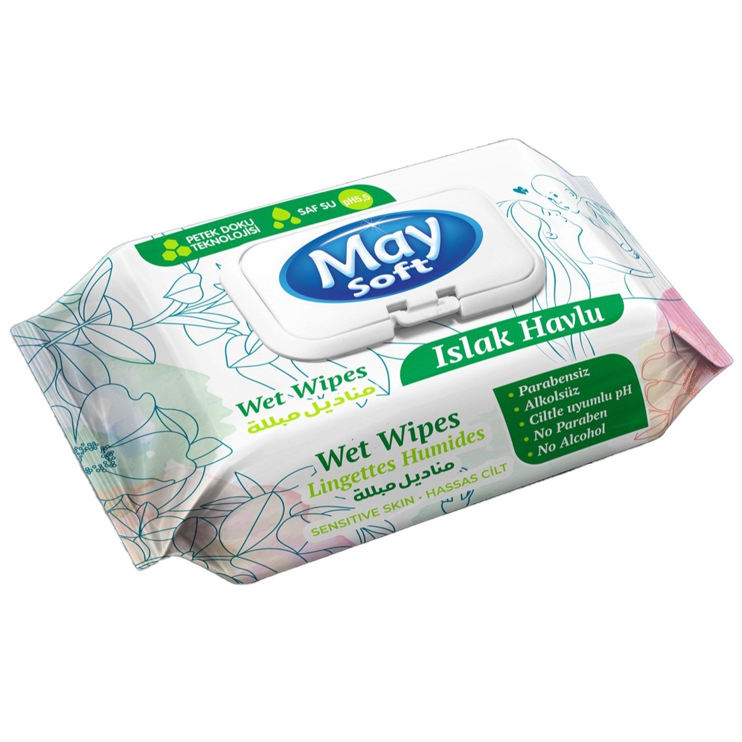 May Soft 90 lı Islak Havlu x24 lü Koli