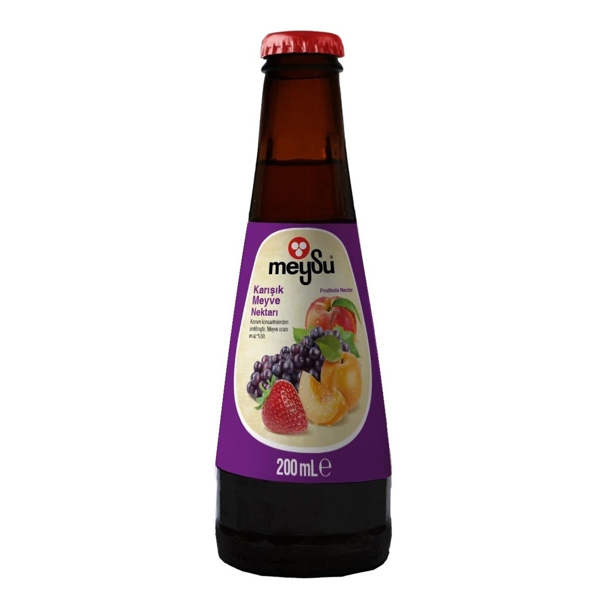 Meysu 200 Ml Cam Karışık Nektar x12 li Koli