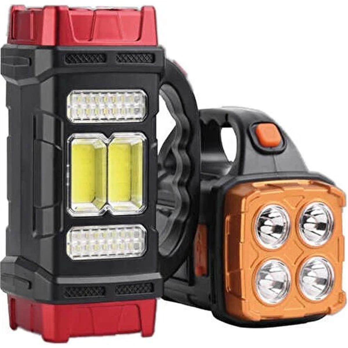Panther 8267 USB Şarjlı Solar El Feneri
