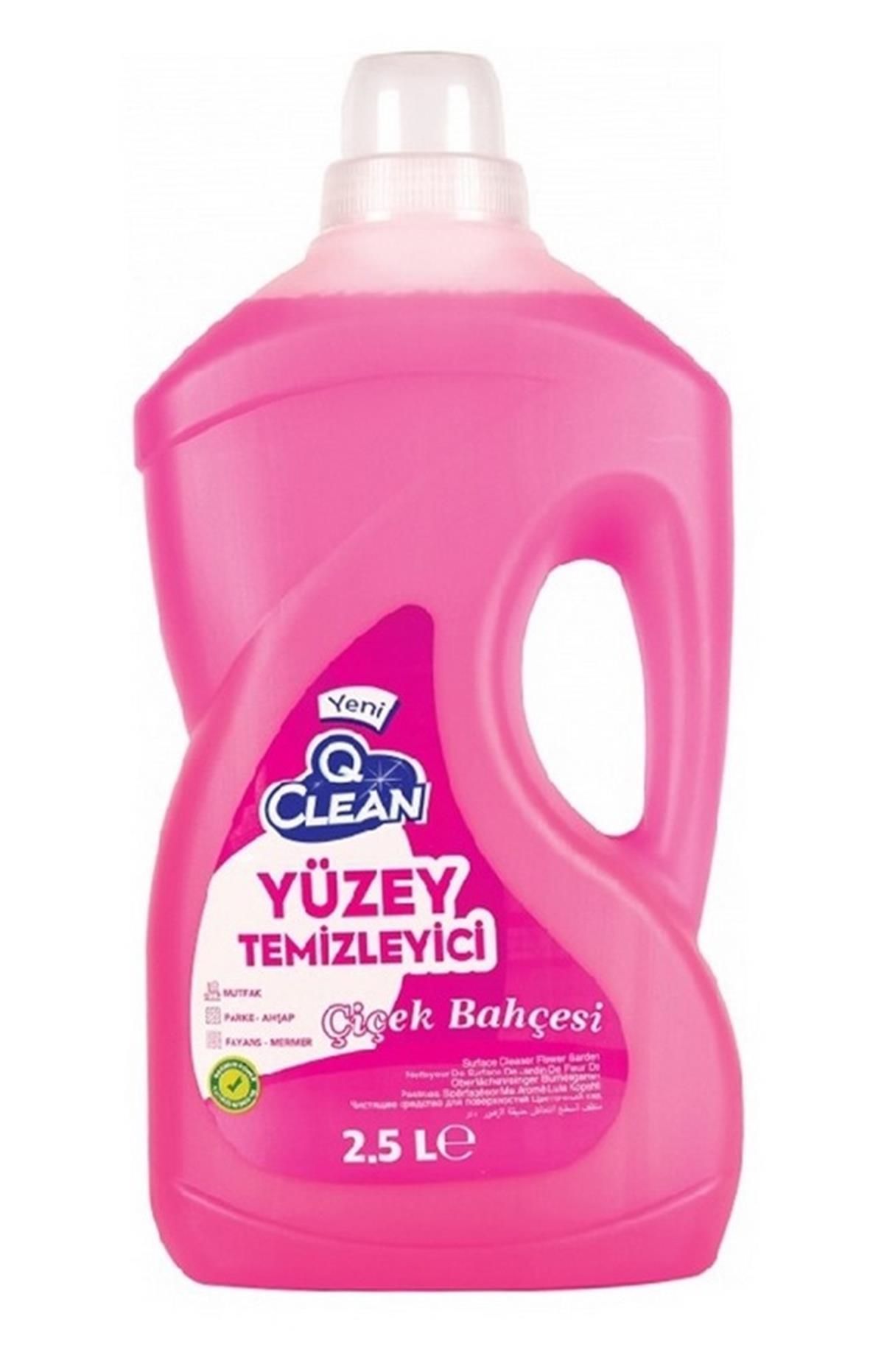Q Clean Yüzey Temizleyici 2,5 Lt Çiçek Bahçesi 