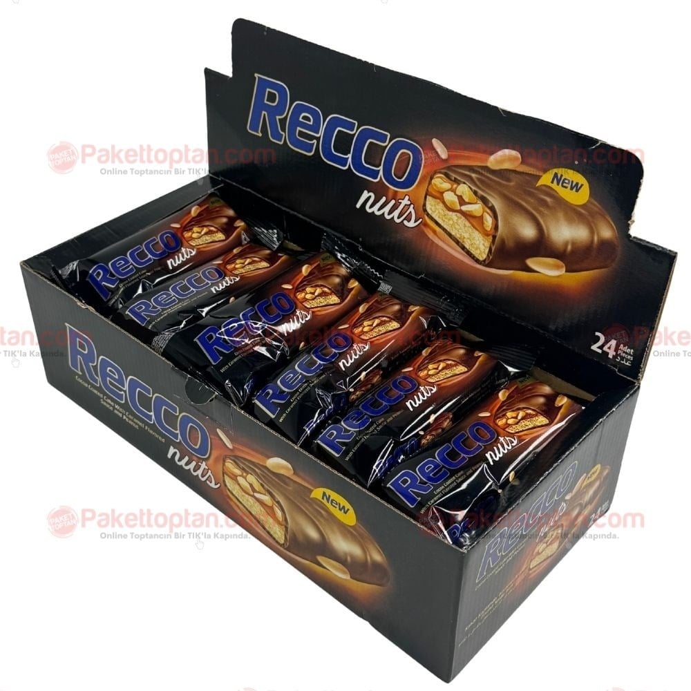 Recco Nuts 30 Gr Bar x24 lü Paket
