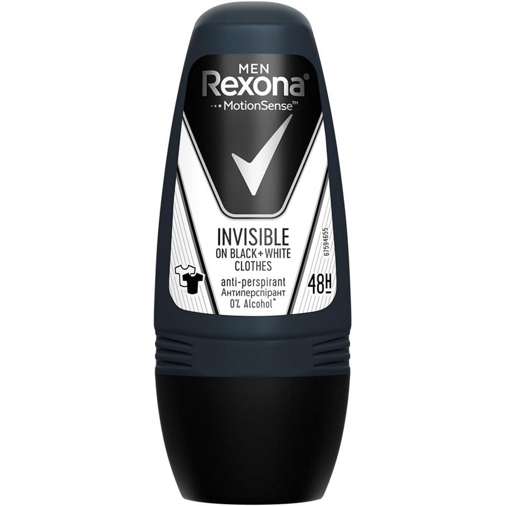 Rexona Roll-On Men 50 Ml İnvisible Black White
