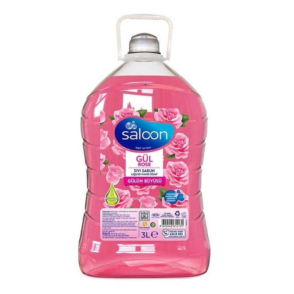 Saloon 3 lt Sıvı Sabun Gül