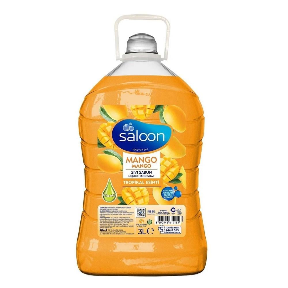 Saloon 3 lt Sıvı Sabun Mango