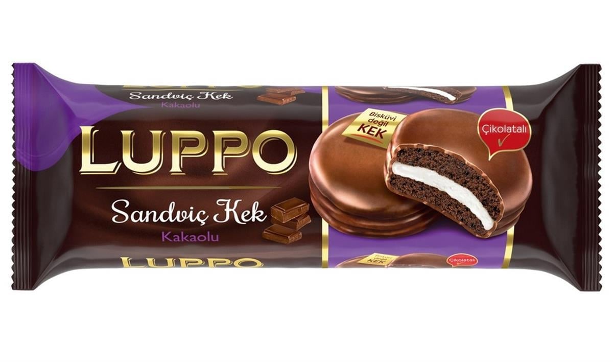 Şölen Luppo 8 li Kek Kakaolu 184 Gr