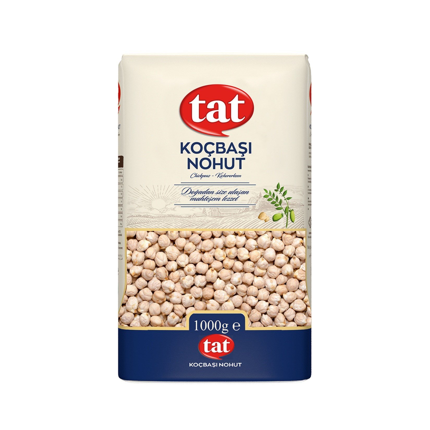 Tat Nohut Koçbaşı 1 Kg 8,5 Mm İri Tane
