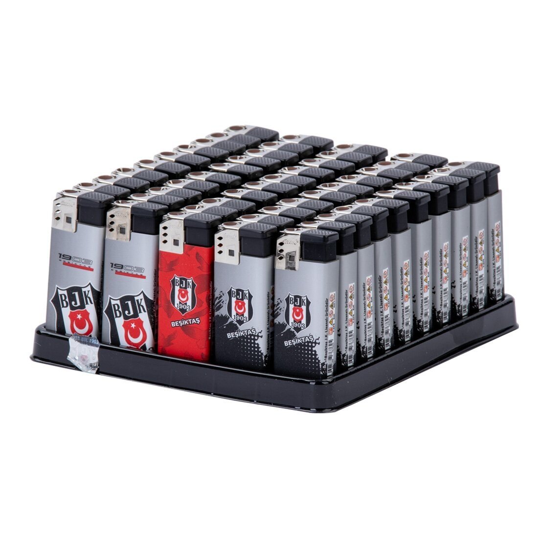 Toscow 374 Jet Çakmak Beşiktaş x50 li Paket