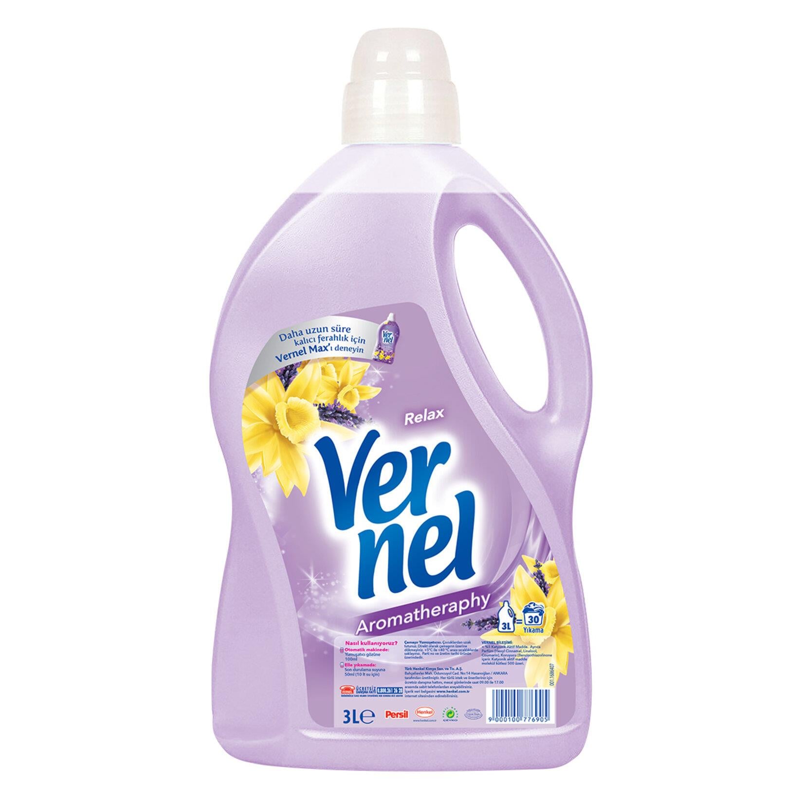 Vernel Yumuşatıcı 3 Lt Relax
