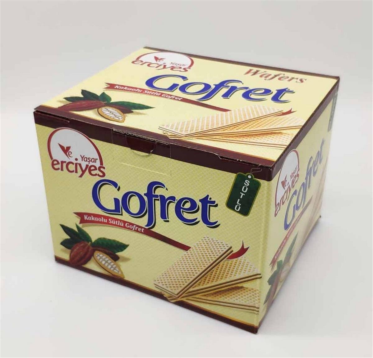 Y.Erciyes 1200 gr Kakaolu Gofret 