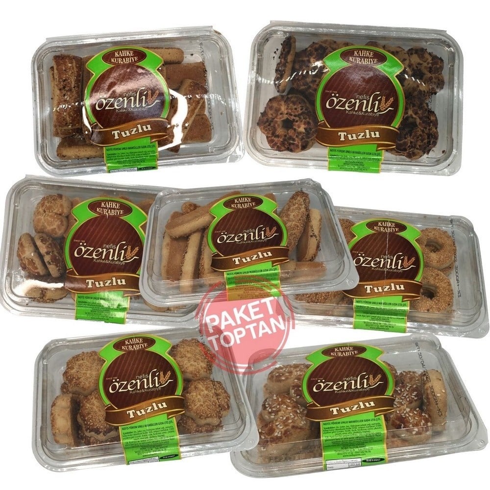 Yörem Kurabiye 250 gr Tuzlu x24 lü Koli