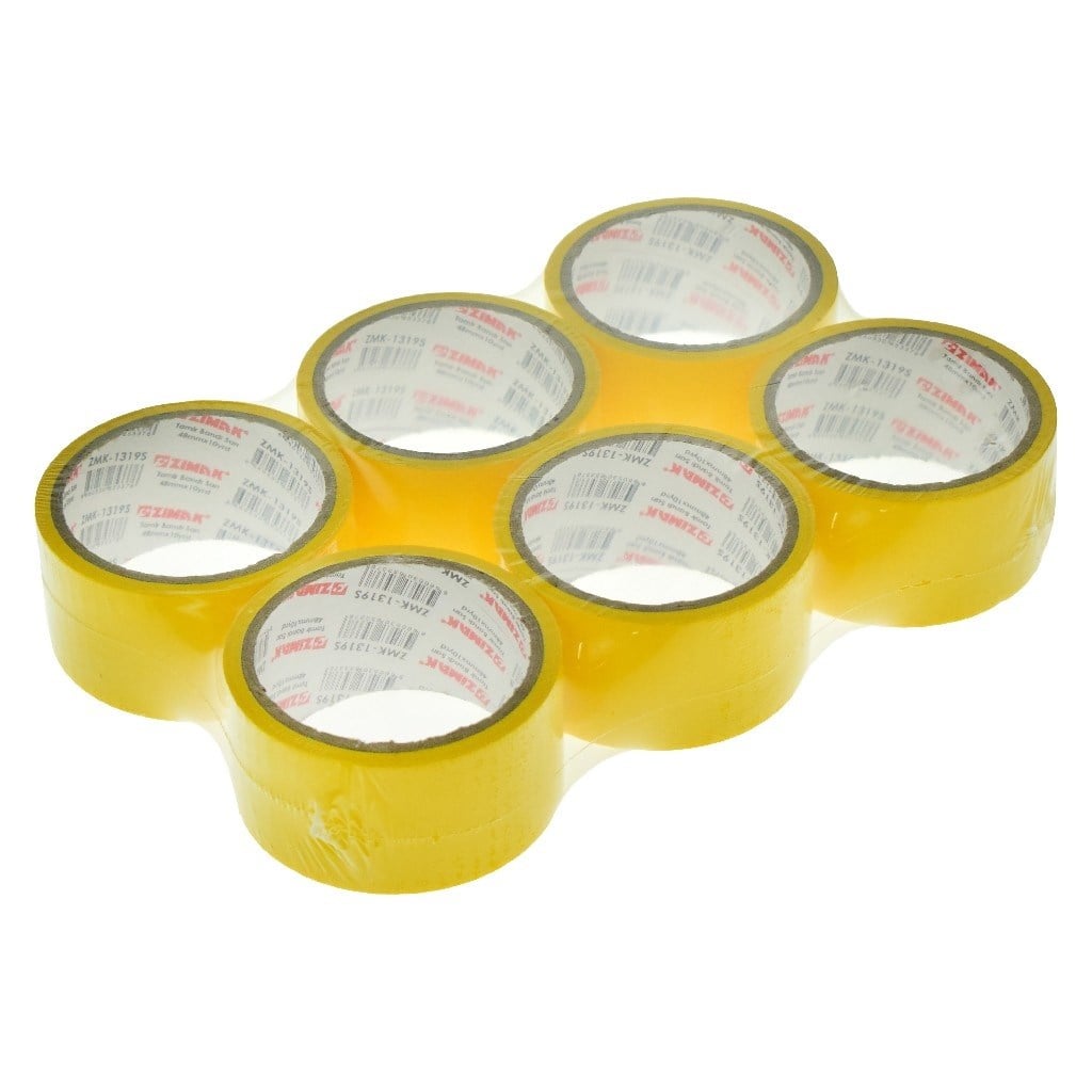 Zimak Tamir ve İzolasyon Bandı Sarı 48 mm x10 Mt x6 lı Paket