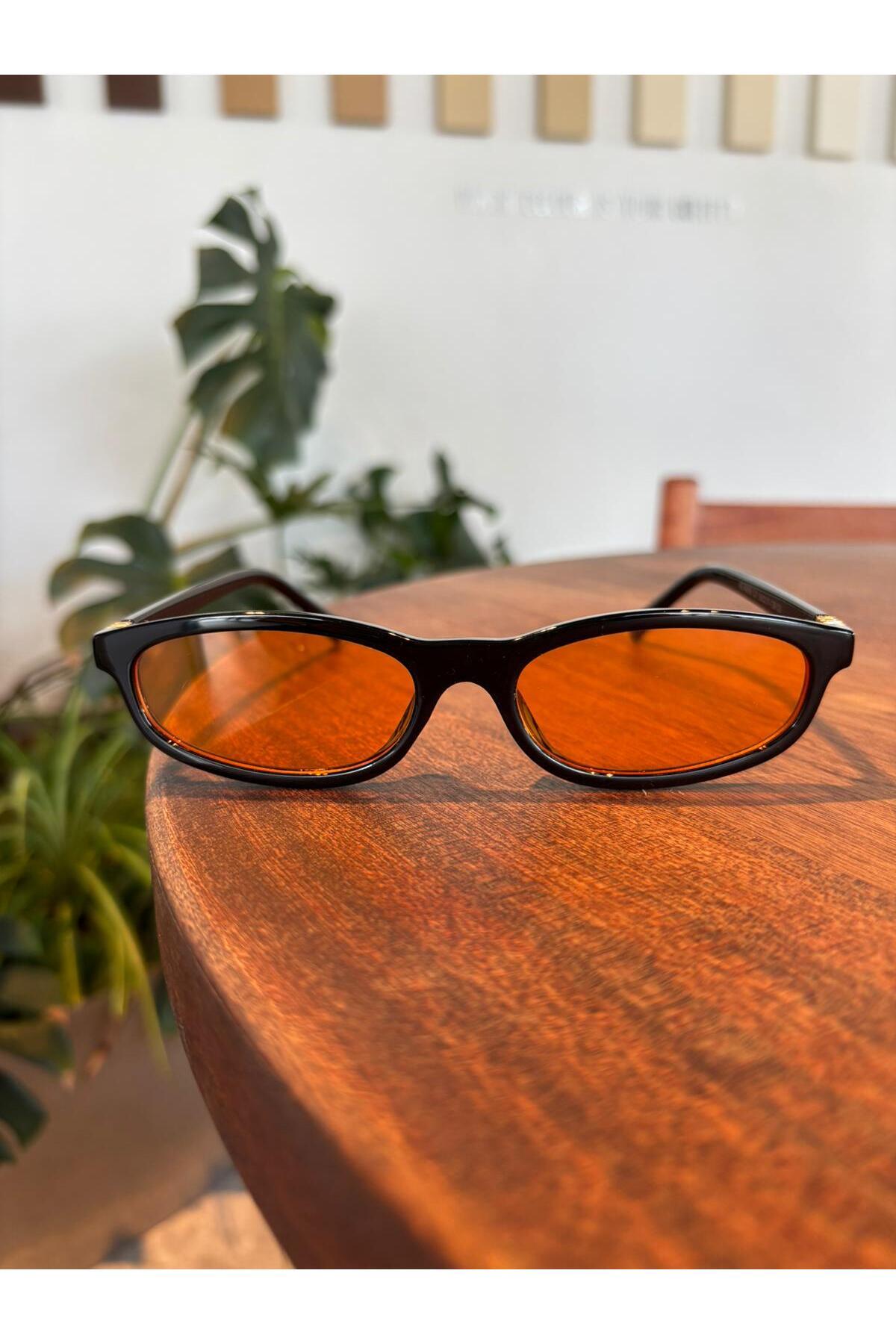 Miux mu Metal Aksesuarlı Güneş Gözlüğü Miux Şık unisex Model Uv400 Koruma