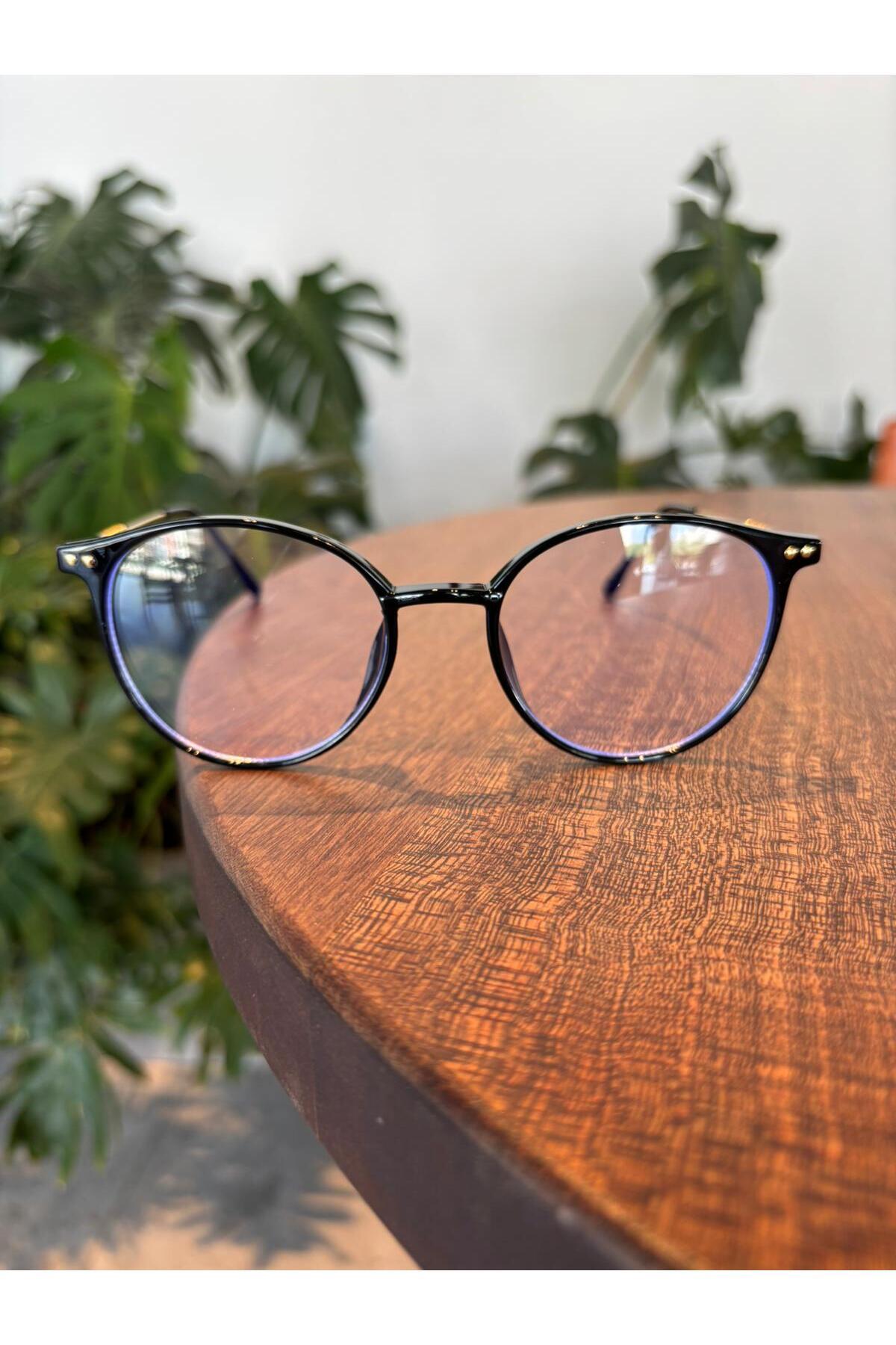 Thin Cat eye Hafif Metal Saplı Mavi Işık korumalı Gözlük |52 Ekartman |Optik uyumlu |Hafif Gözlük