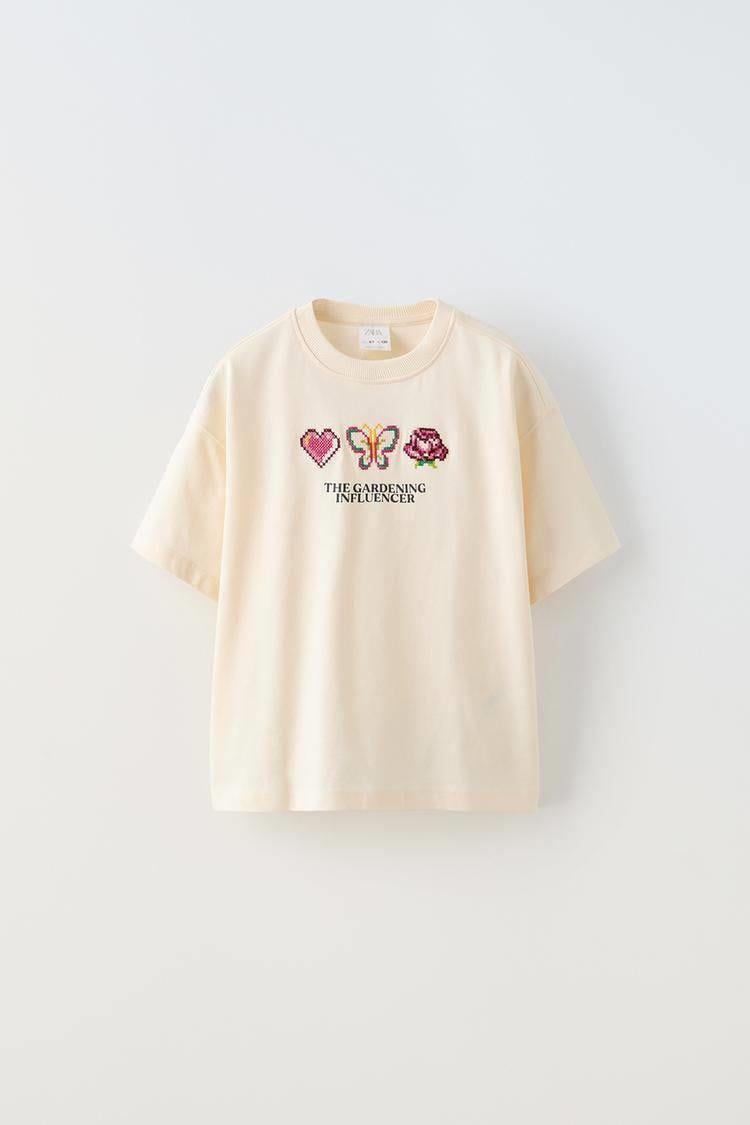 İşlemeli T-Shirt