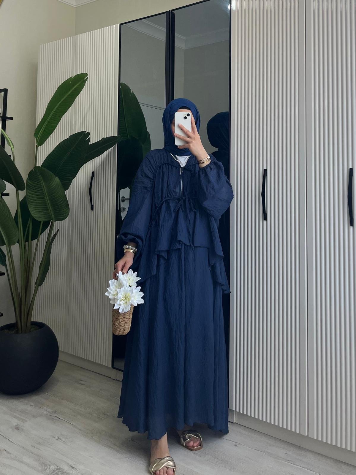 Flora Pinterest Etek Takım Lacivert