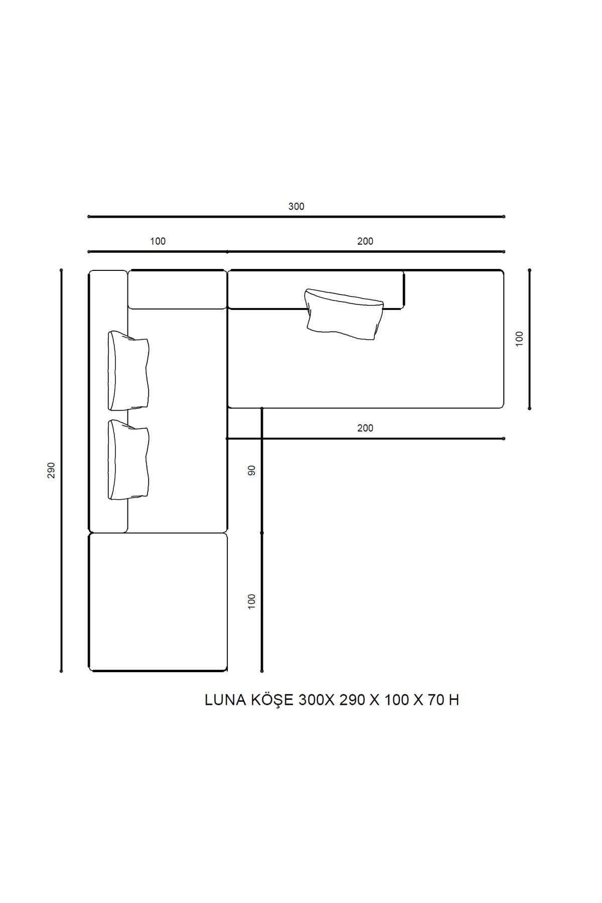 Luna Köşe Koltuk