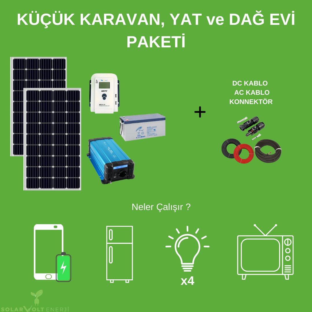 KÜÇÜK KARAVAN, YAT ve DAĞ EVİ PAKETİ
