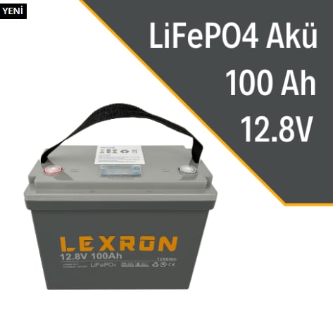 LEXRON 100AH 12.8V LİTYUM AKÜ