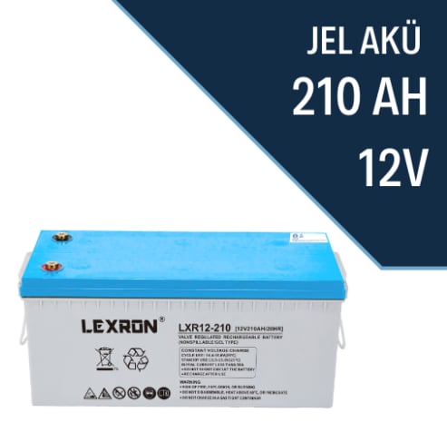 LEXRON 210AH JEL AKÜ