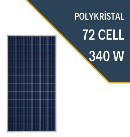 LEXRON 340W POLYKRISTAL GÜNEŞ PANELİ
