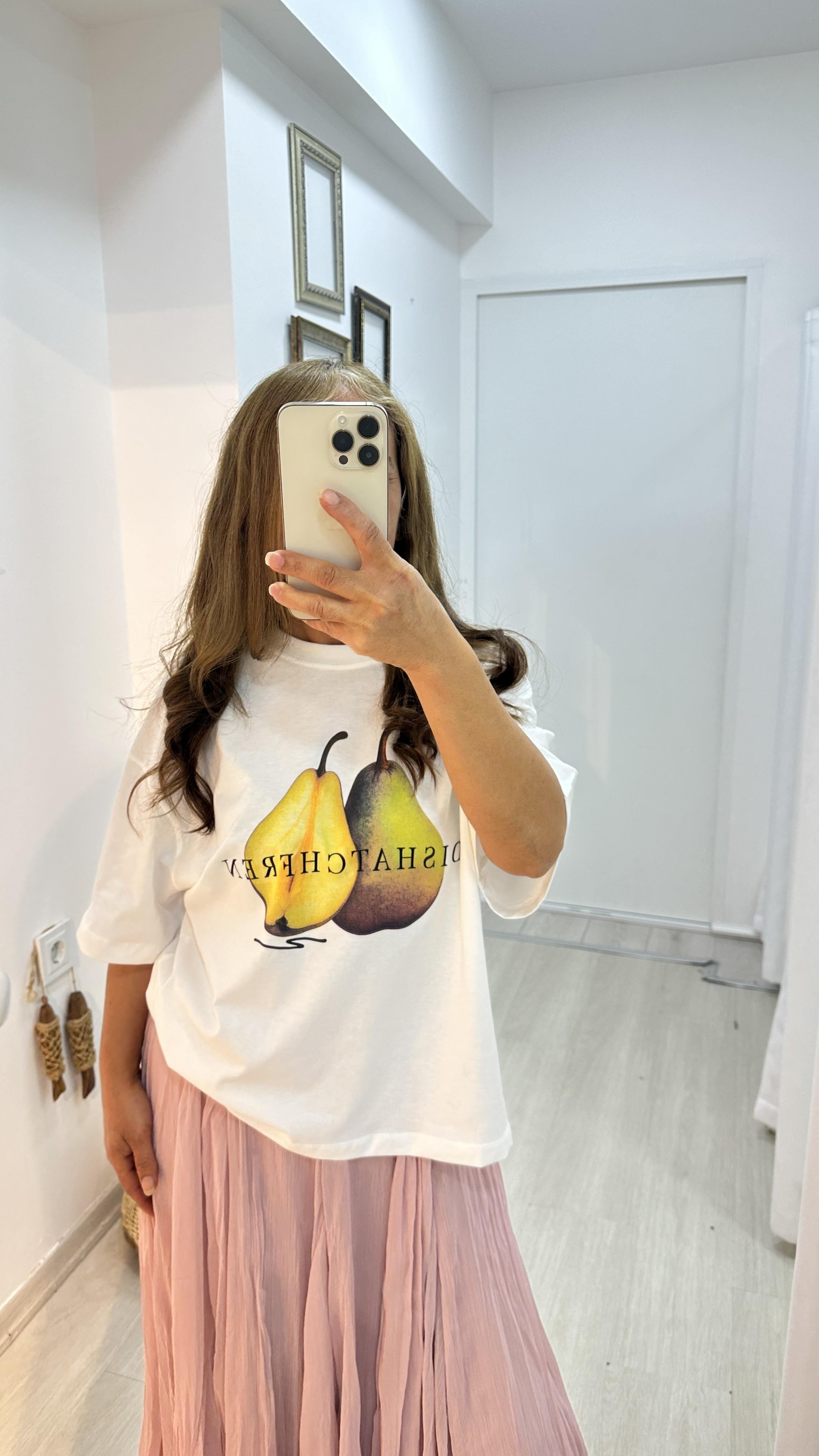 Baskılı Basic TişörtT-Shirt2T019