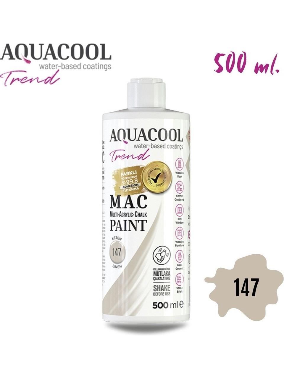 Aquacool Multi Akrilik Boya 500ML 147 Keten