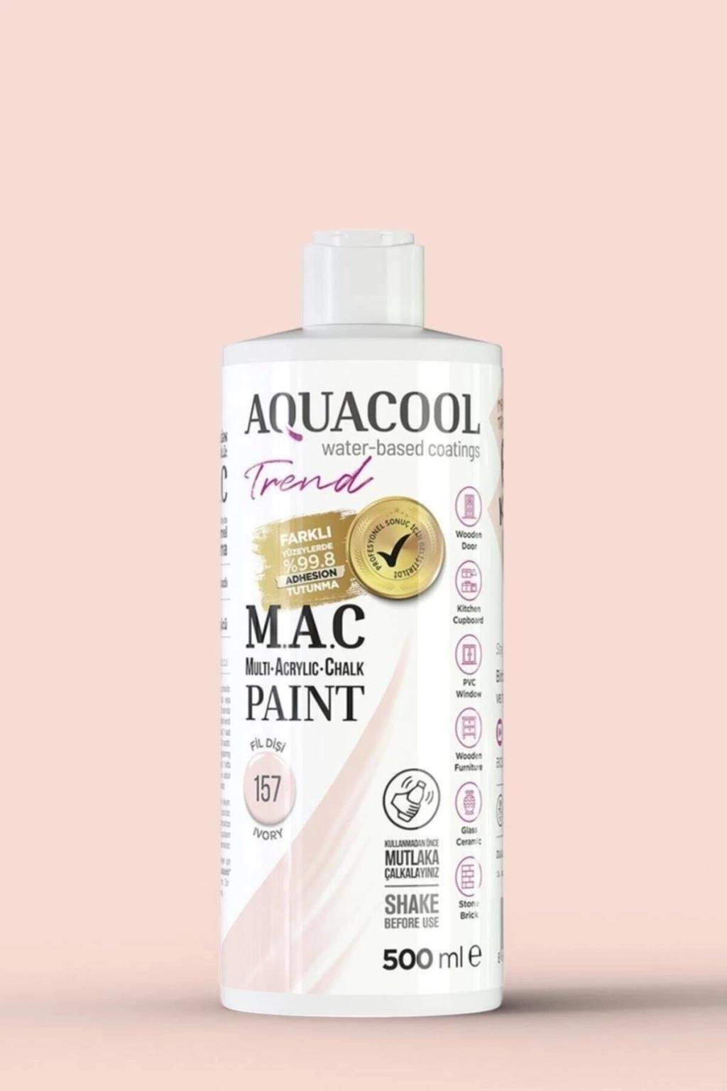 Aquacool Multi Akrilik Boya 500ML 157 Fil Dişi
