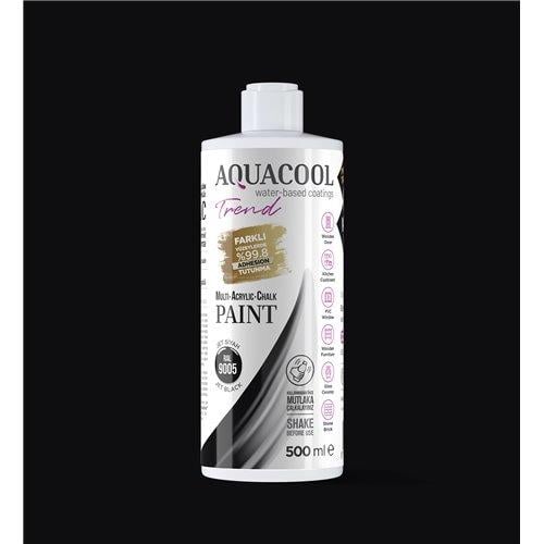 Aquacool Trend MAC Boya 500 ml - 9005 Jet Siyah