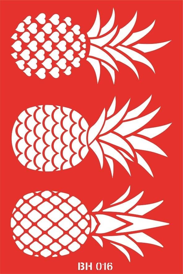 Bostancı Hobi Stencil BH016  20X30