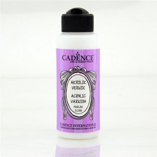 Cadence Parlak Akrilik Vernik 120 ml