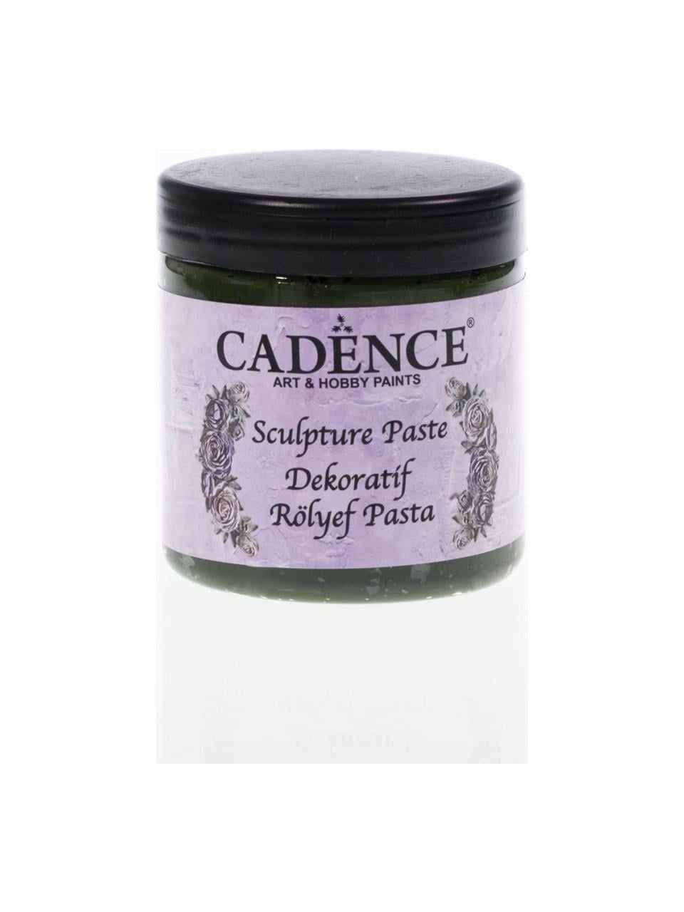 Cadence Sculpture Rölyef Pasta 6862 Yaprak Yeşili 250 ml