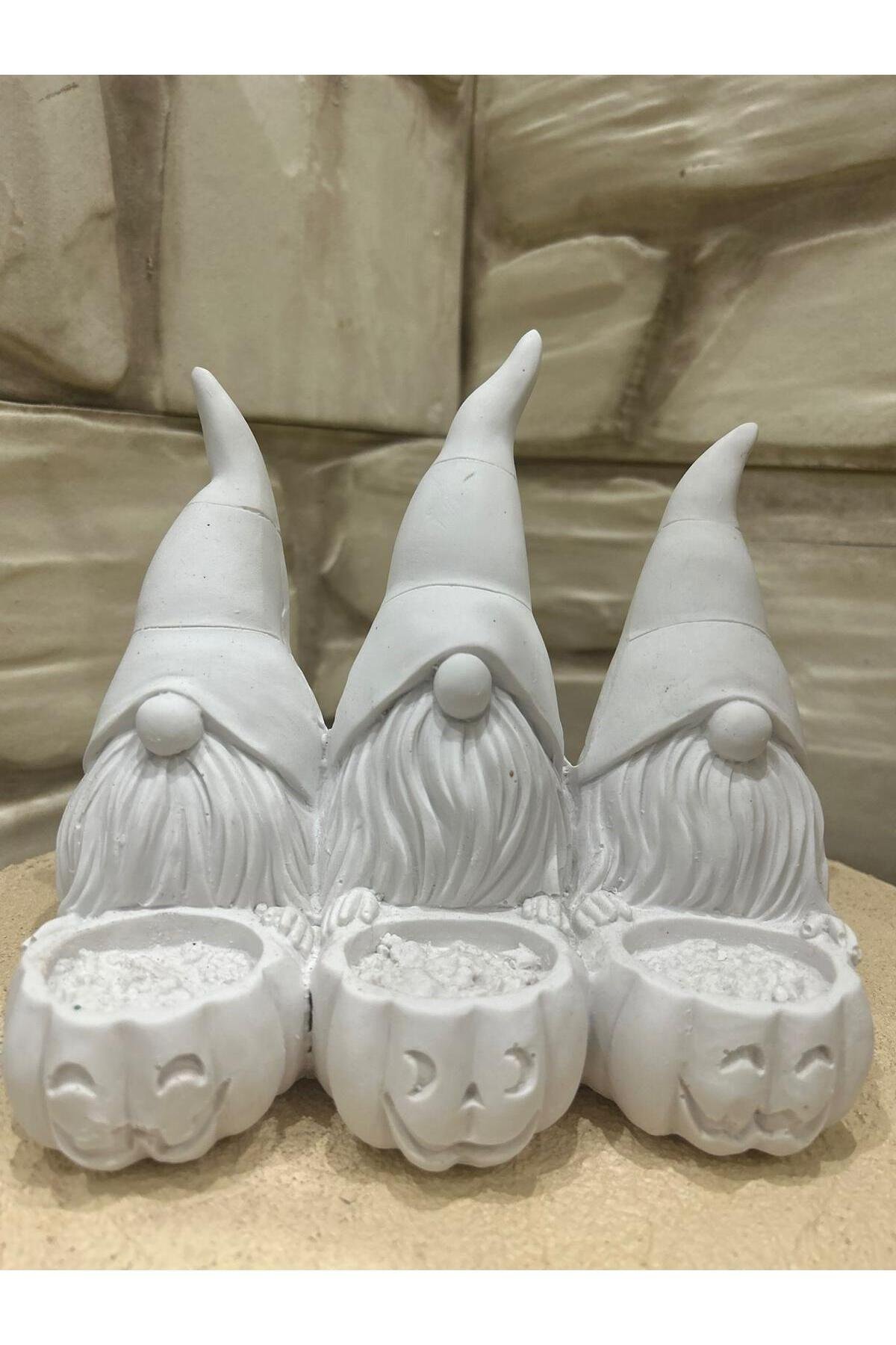 Hayal sanat evi Gnome mumluk obje