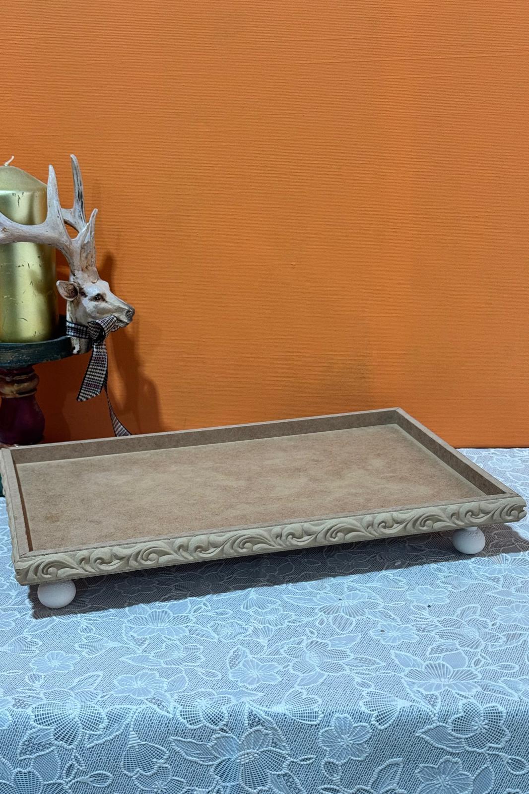 KABARTMA DESEN TEPSİ 34cm X 23cm