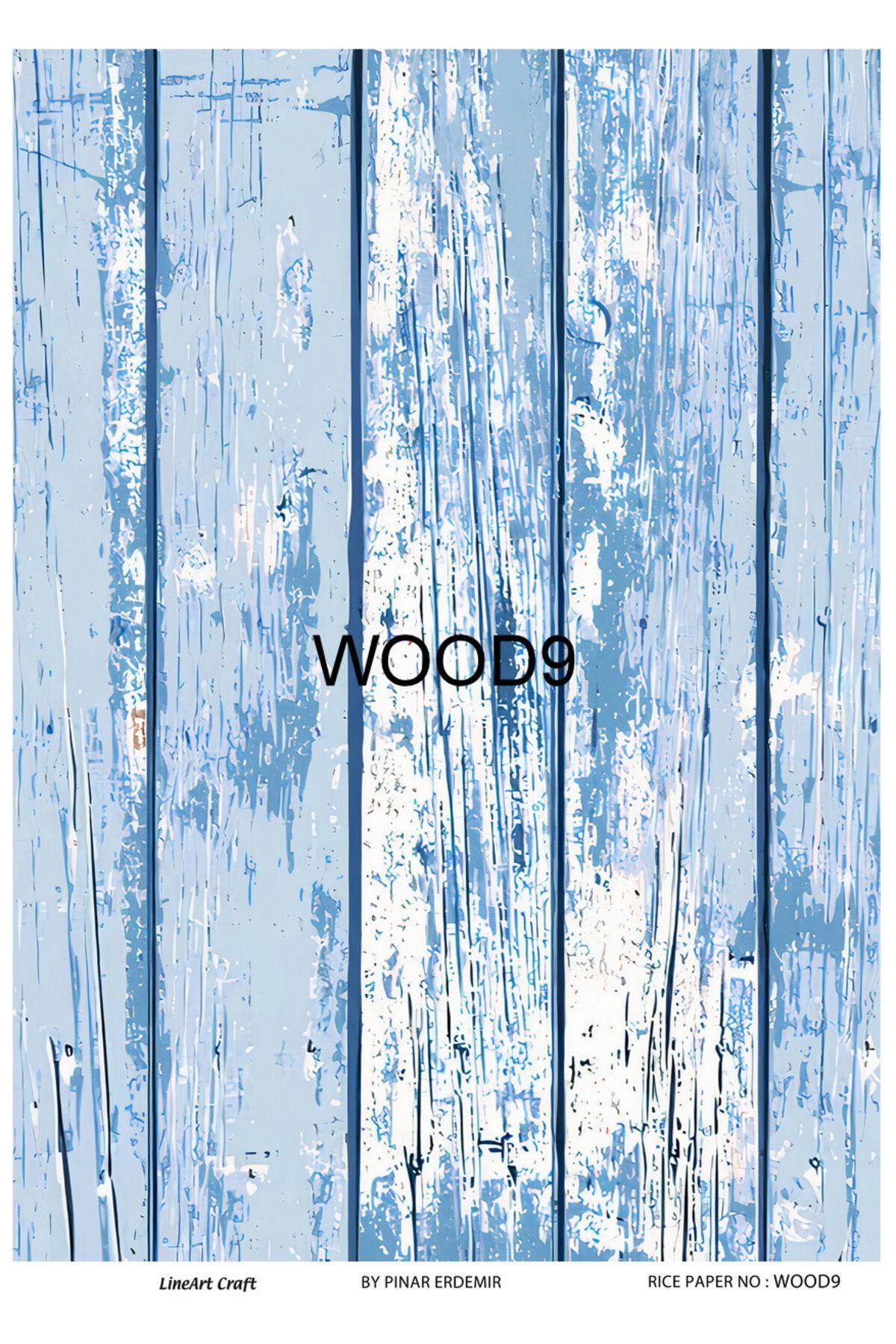 Lineart Pirinç Dekopaj WOOD9